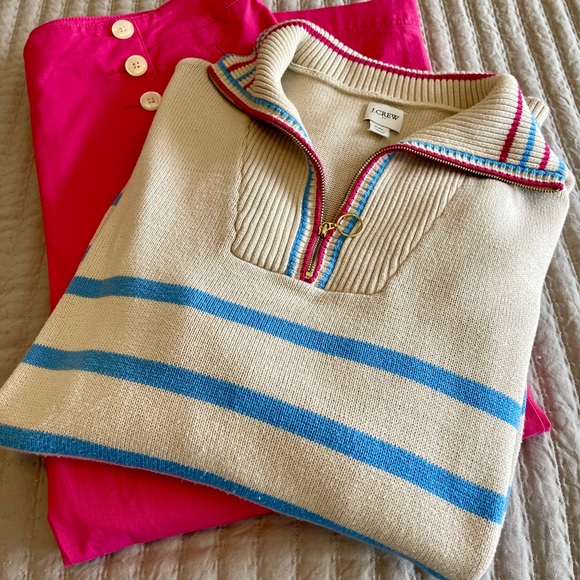 GUC J. Crew 100% Cotton Sweater - Picture 4 of 7